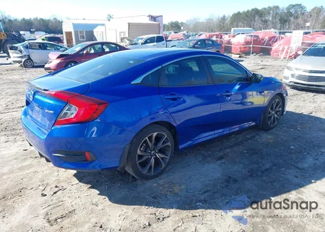 2019 Honda Civic Sport from USA, damaged, VIN 2HGFC2F84KH586535